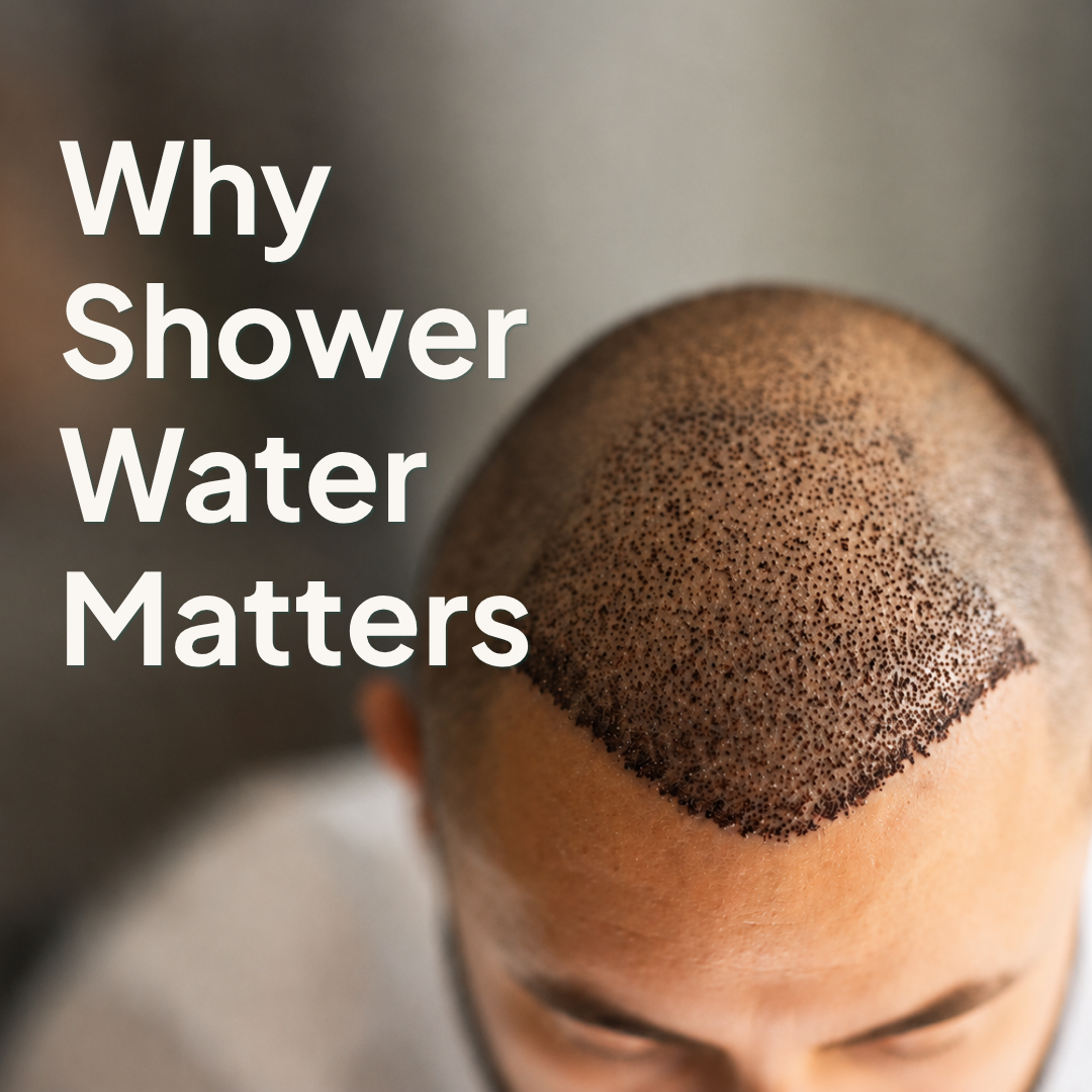 Protecting A Hair Transplant: Why Your Shower Water Matters
